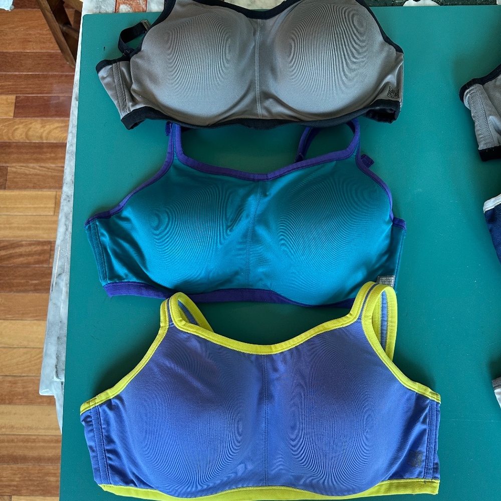 Three Natori Sports Bras Size 32DD